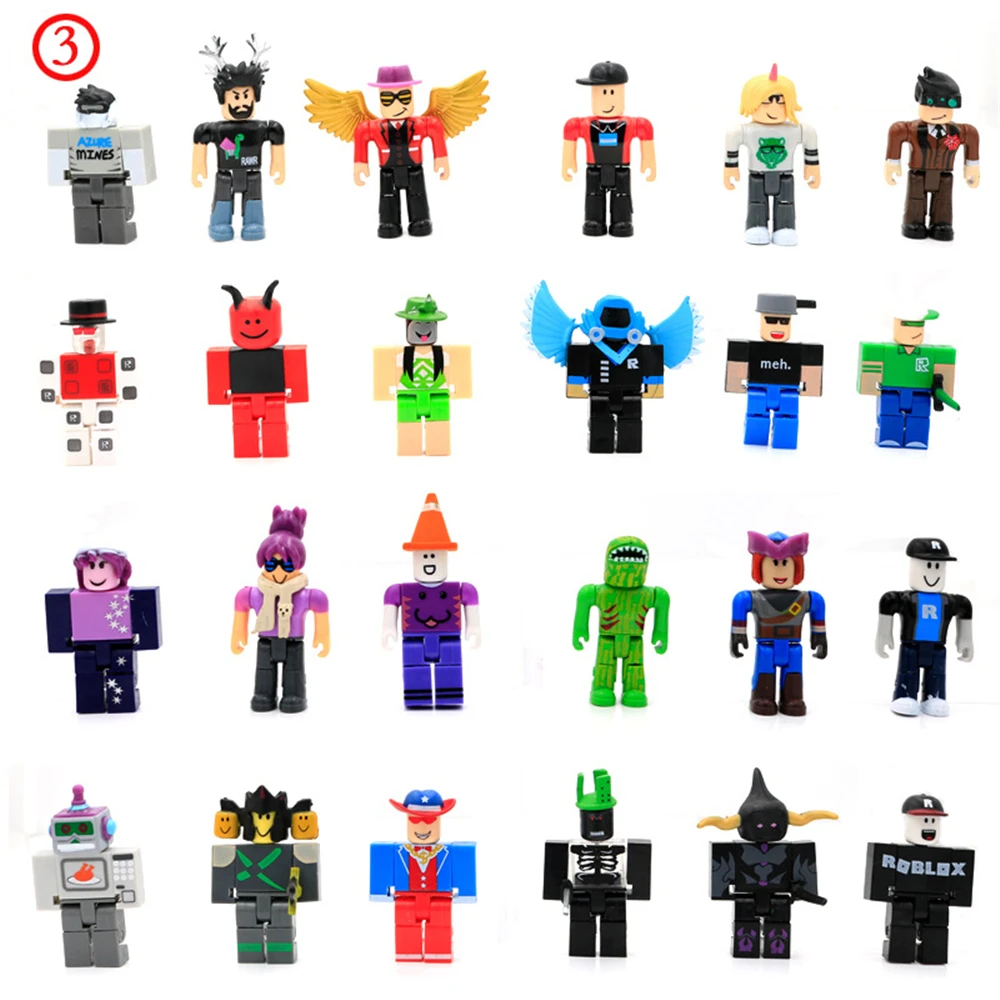 Игрушки Robloxing 24 шт./компл. 7 см аниме-фигурки игрушки робукс | и хобби