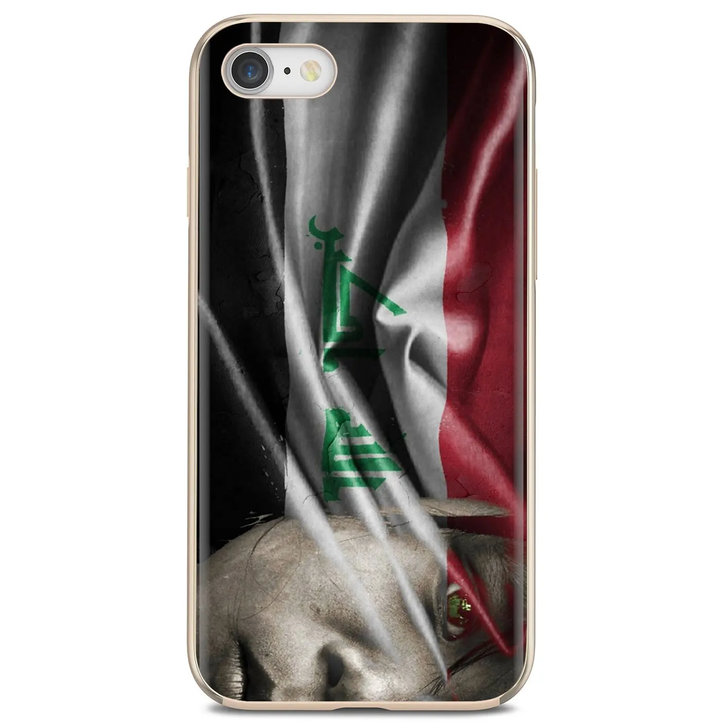 Силиконовый корпус с национальным флагом Ирака баннером и принтом для Xiaomi Mi5 Mi5S Mi6