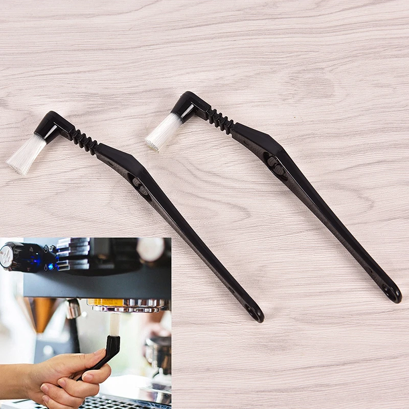 Home Dust Brush Espresso Machine Coffee Cleaning Brush Plastic Handle Keyboards Brush Cleaner Tools Kitchen Supplies Accessories