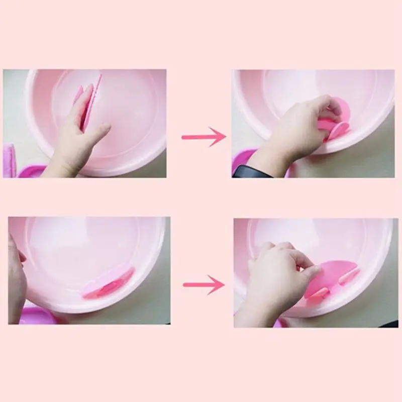 Силиконовая Кисть для макияжа Очищающая накладка Палитра кистей очищающий