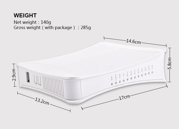 

5 шт./лот ONU TG1600ez V3 4FE + 1voice + WiFi 4 POTS интерфейсы Gpon/ epon onuFree доставка