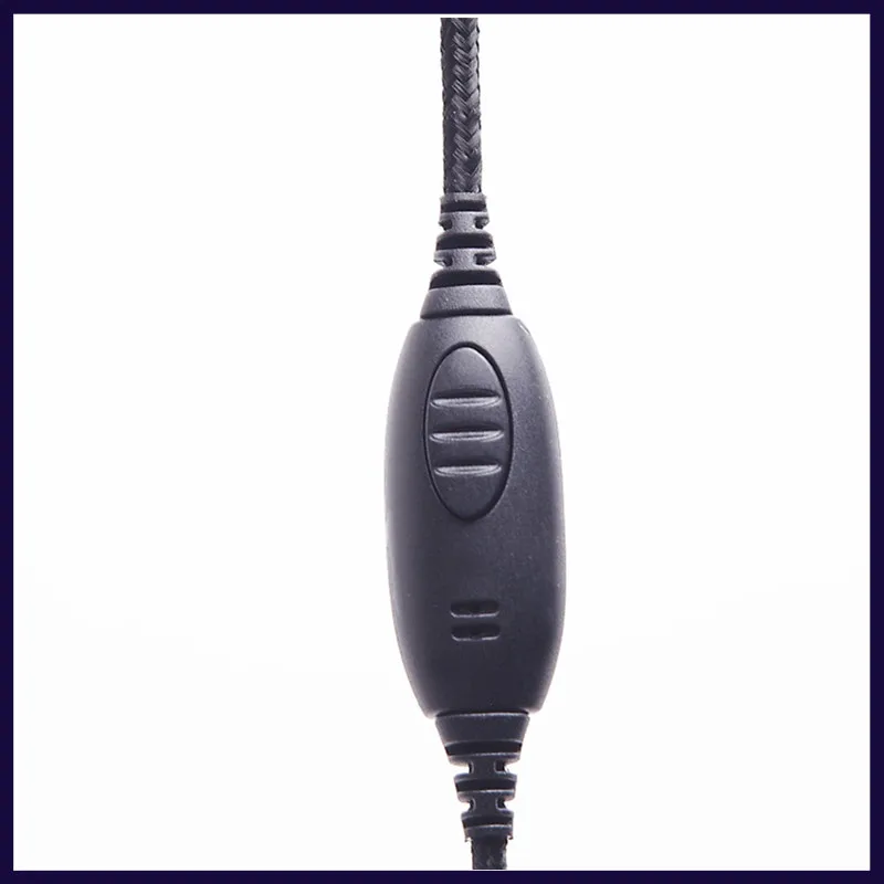 

Ear-hanging type K-head universal high-grade thick yarn braided nylon wire into ear type for BaoFengUV5R UV82 for Kenwood Radios