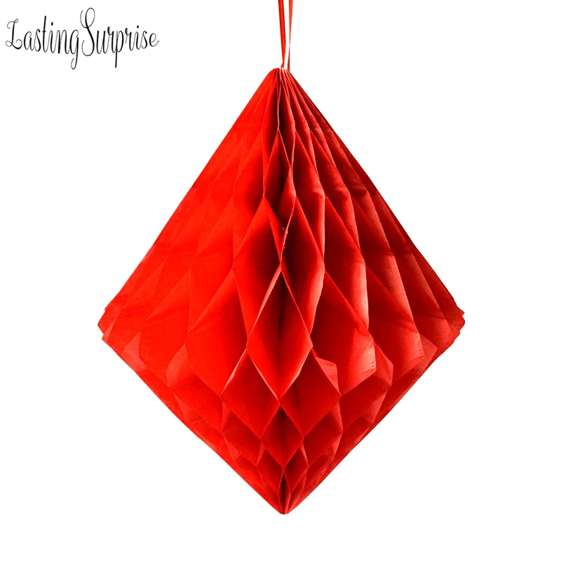 1 шт. бумажные Медовые соты Ассорти Дизайн покера висячие украшения вечерние