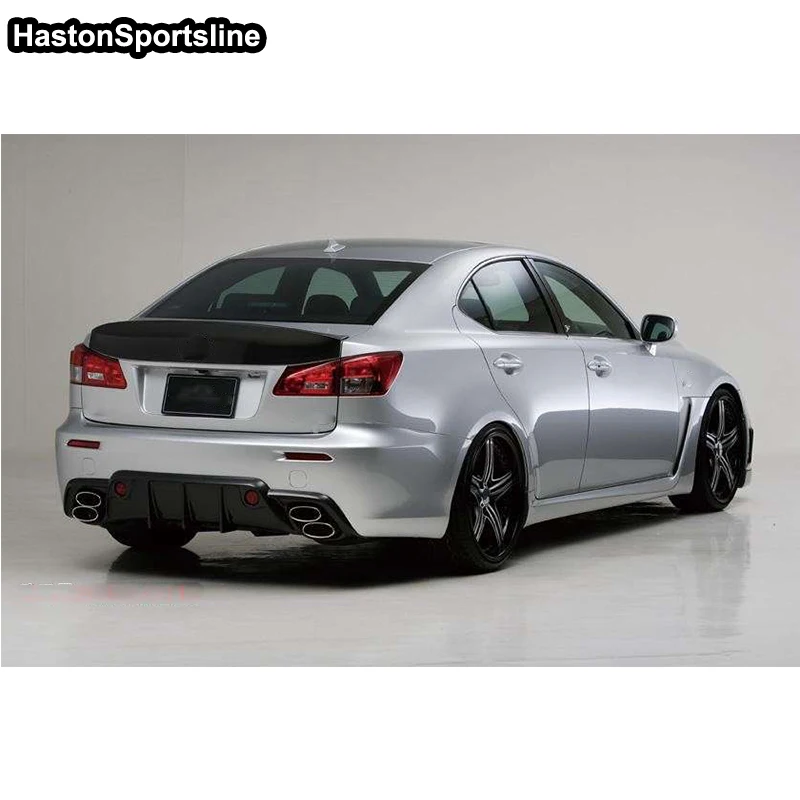 Стильный спойлер для багажника Lexus IS250 IS350 2005 ~ 2012 из углеродного волокна |