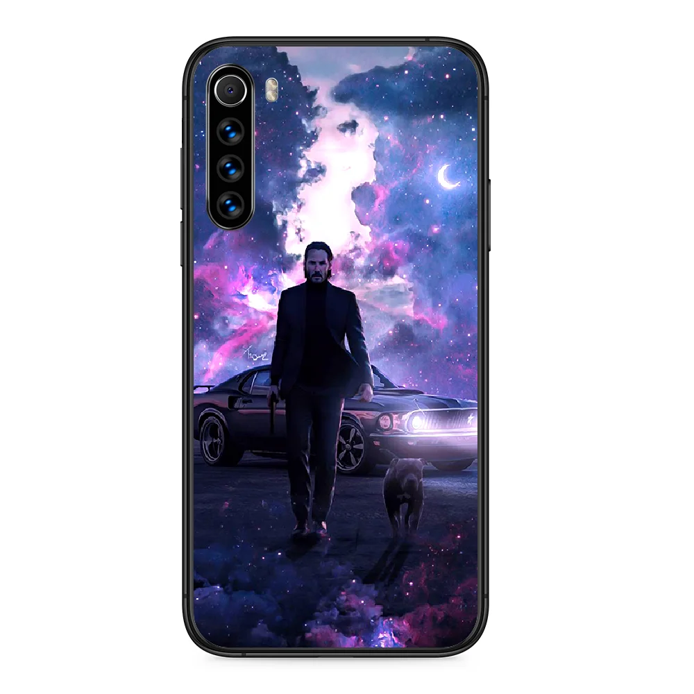 Чехол для телефона John Wick Xiaomi Redmi Note 4A 4X 5 6 6A 7 7A 8 8A 4 5A 8T Plus Pro черный чехол сотового