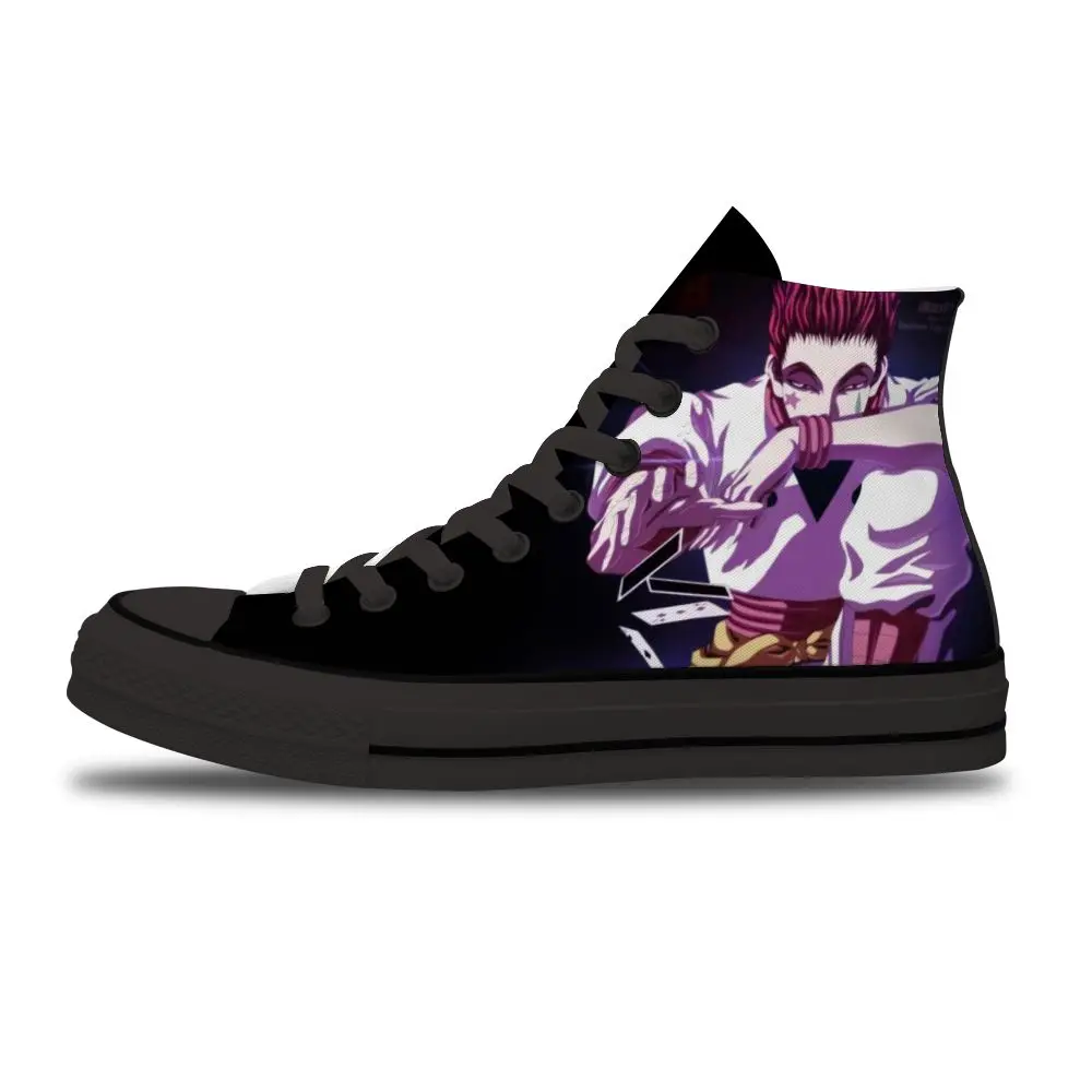 

Hunter X Hunter Diy Customized Running Non-Slip Leisure Shoes For man Unisex Fashion trend Cartoon Hot High-top canvas shoes