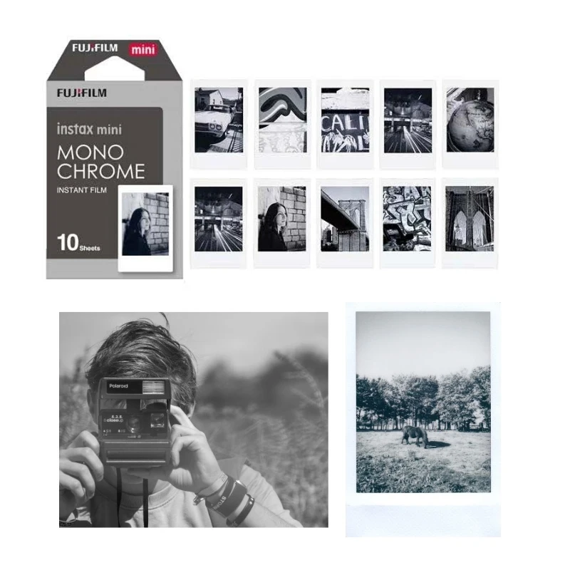 60 листов Fujifilm Instax Mini 11 8 9 пленка Fuji мгновенная фотобумага ...