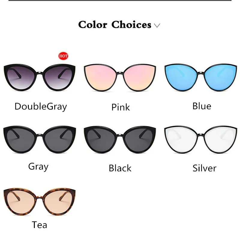 2021 модные пластиковые женские солнцезащитные очки кошачий глаз Роскошные