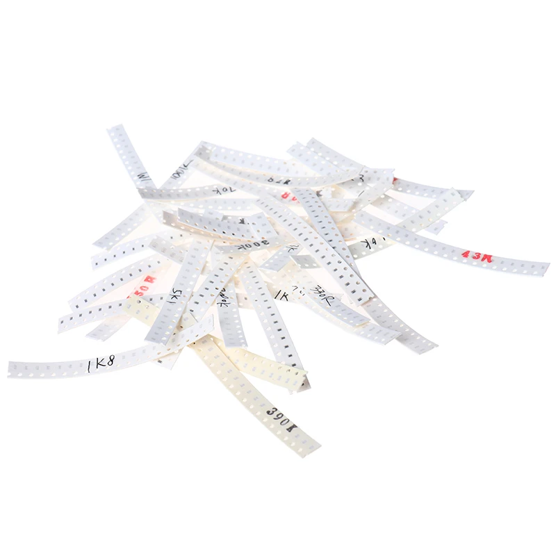 

0603 SMD Resistor Kit Assorted Kit 1ohm-1M Sample Kit ohm 1% 33valuesX 20pcs=660pcs