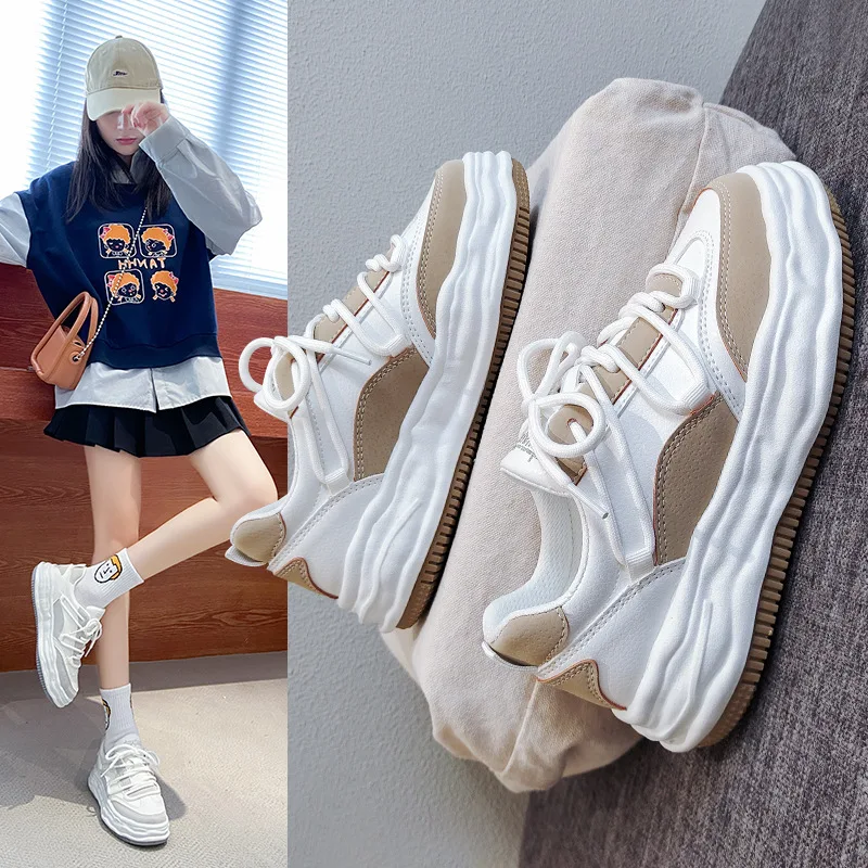 

autumn new Korean version student running white shoes women's board shoes women's board shoes women's air permeability increased