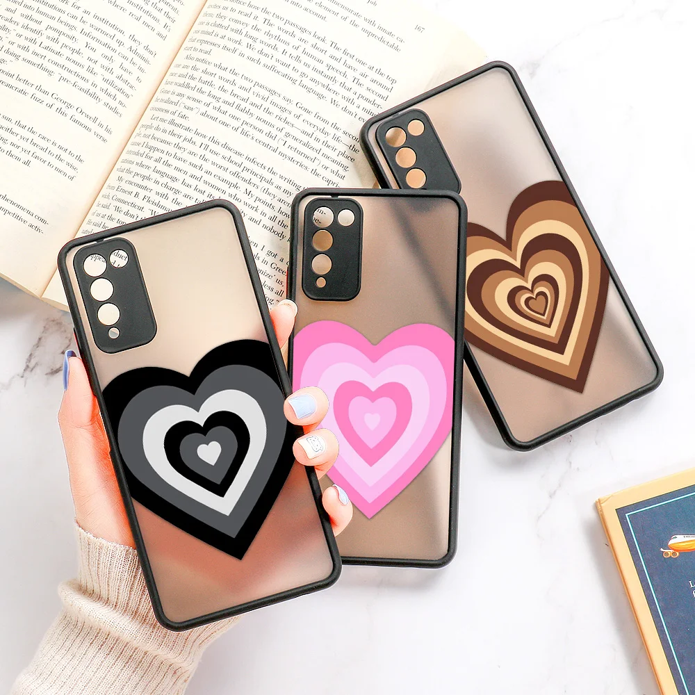 

Case for Honor 50 Cases PC Matte Cover for Huawei Honor 8A 9A 10i 8X 9X 20 Funda Huawei P30 Lite P40 Pro Y9 Prime 2019 Nova 5T