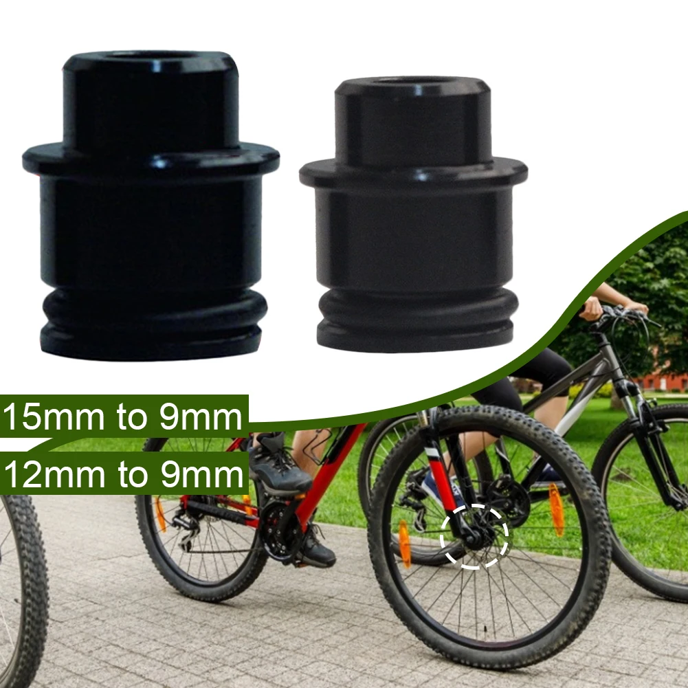 

New 12/15mm To M9 Thru Axle Hub To Quick Release Fork Conversion Adapter Nut Cnc Machined Aluminum Alloy Material Cycling Parts