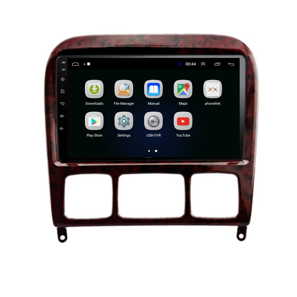 

9" octa core 1024*600 HD screen Android 10 Car GPS radio Navigation for Benz S-class W220 1999-2005 with 4G/Wifi DVR OBD