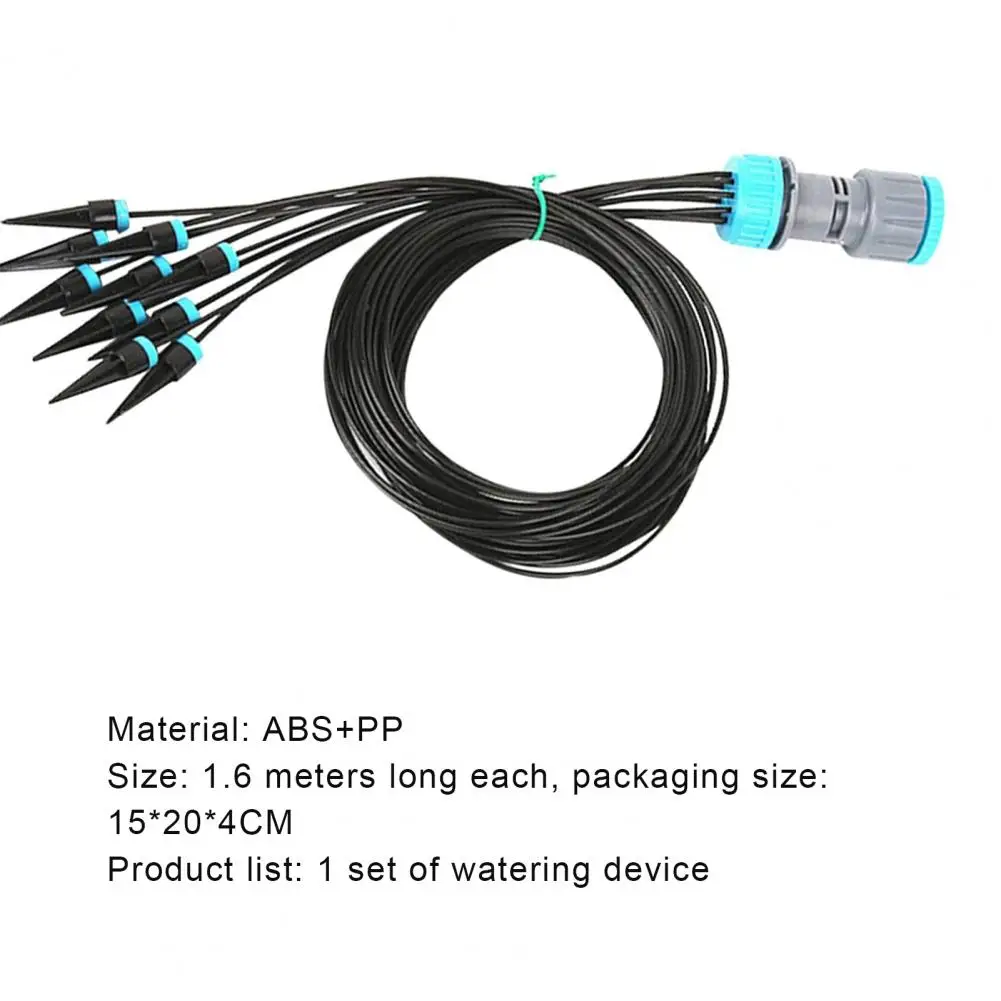 

Professional 10Nozzles/Set Drip Irrigation System Easy to Use Adjustable PP Distribution Tubing Watering Drip for Garden Supply