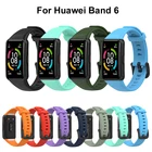 Сменный ремешок для смарт-браслета Huawei Band 6, регулируемый браслет для Honor Band6 Huawei Band 6, аксессуары для наручных часов