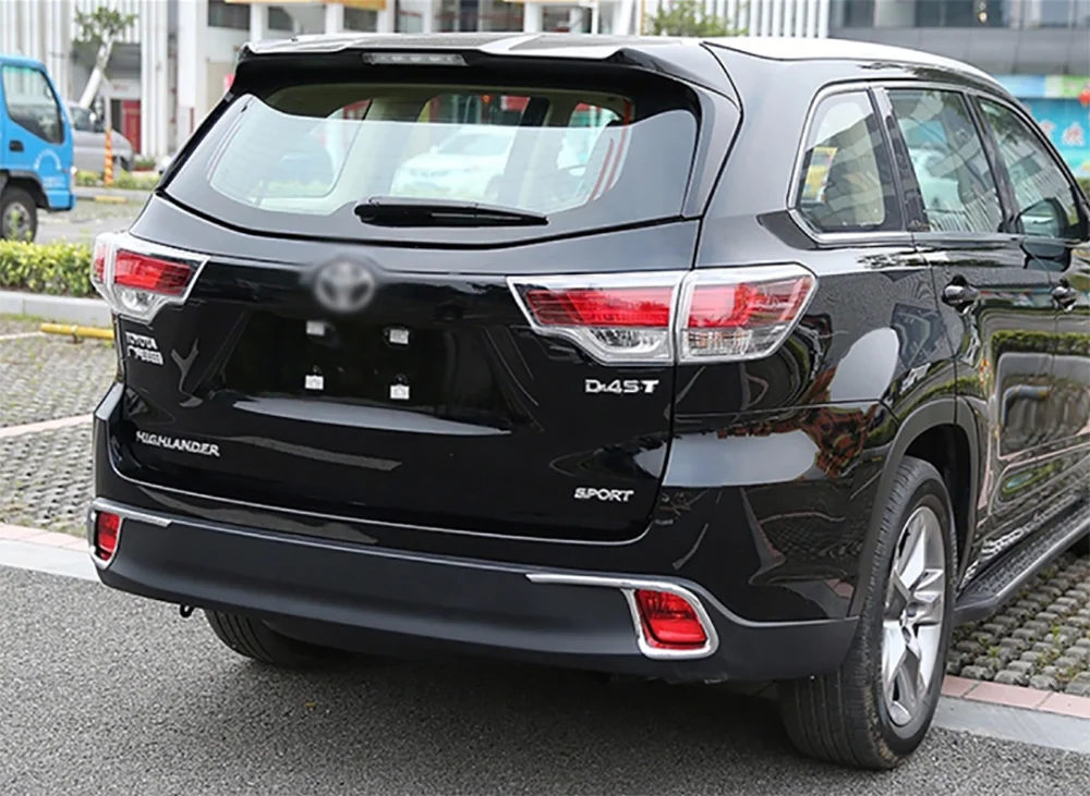 Внешняя молдинговая Автомобильная задняя противотуманная фара крышка планки