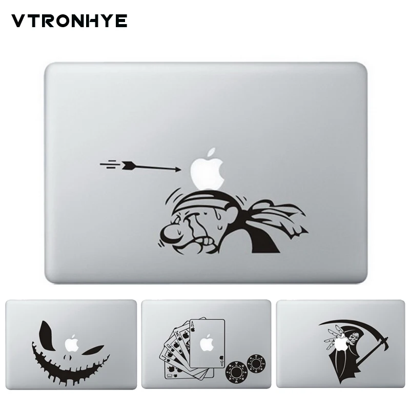 Наклейка на ноутбук для Apple Macbook pro air 13 11 1", частичная виниловая пленка для Mac book pro 15 13, кожа для ноутбука