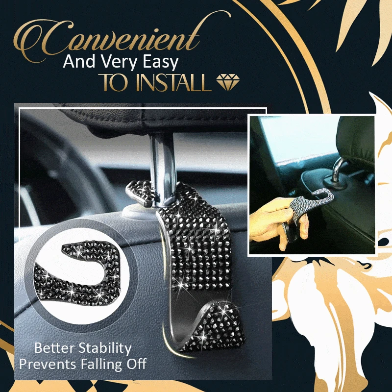 2 шт. крючок для автомобильного сиденья авто пальто обратно Универсальный