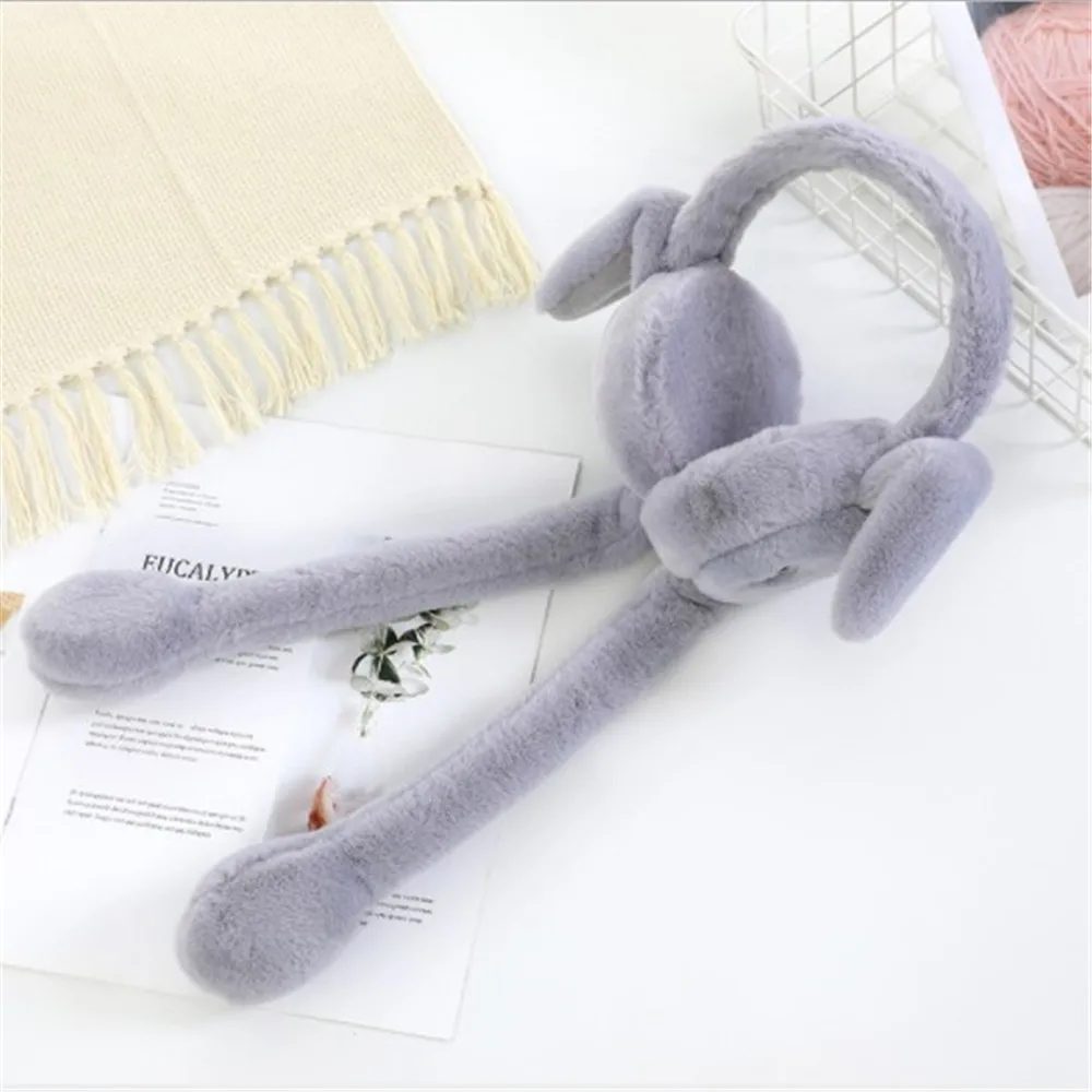 

Fashion Wing Plush Female Winter Earmuff Warm Ear Muffs Headphones Girls Earmuffs Earphone Ear Warmers Protector Fur Headphones
