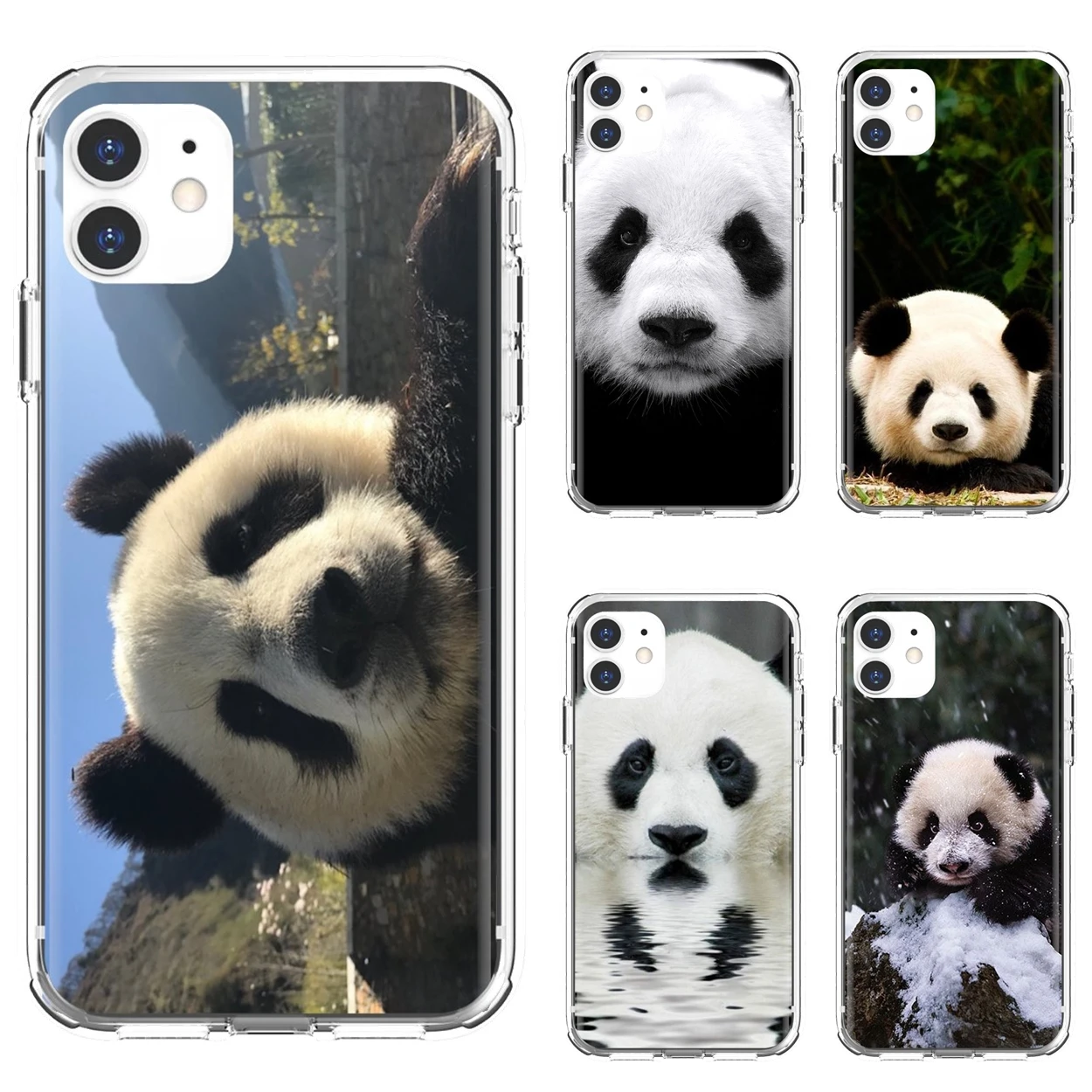 Мягкий силиконовый чехол из ТПУ Baby Z Panda Bear Cute Asia для Xiaomi poco X3 nfc F2 Pro M3 Mi 5X 6X Max Mix 1 2 2S 3
