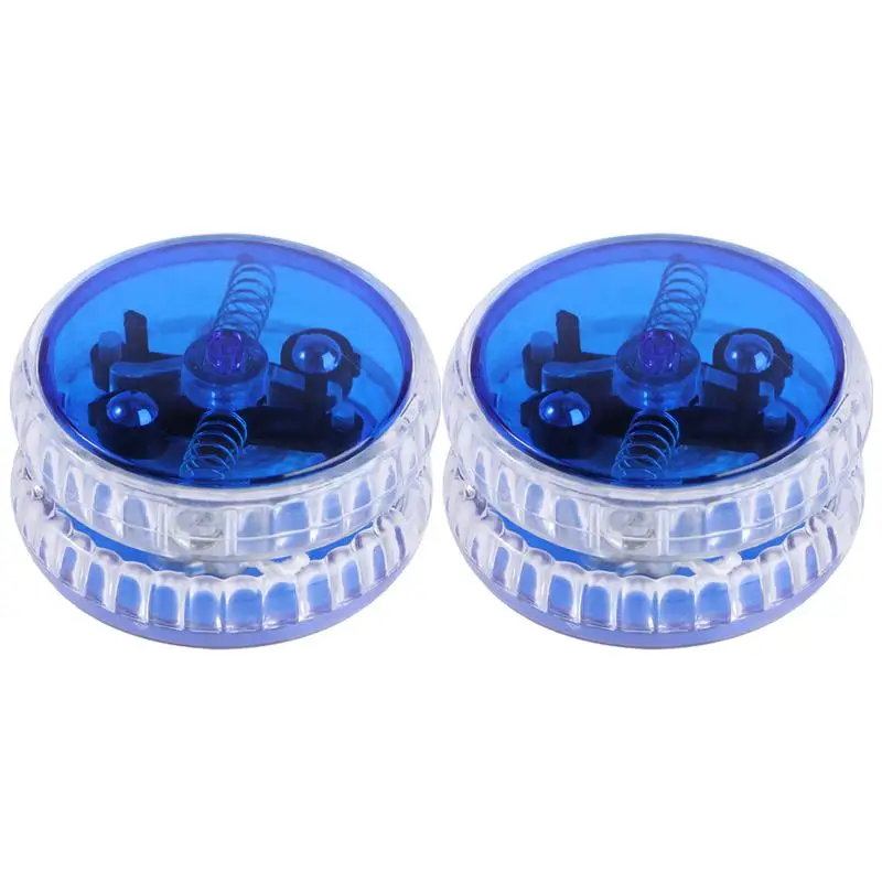 

2Pcs LED Light Yoyos Responsive Ball Toys Plastic Yo-Yo Balls Kid Toys