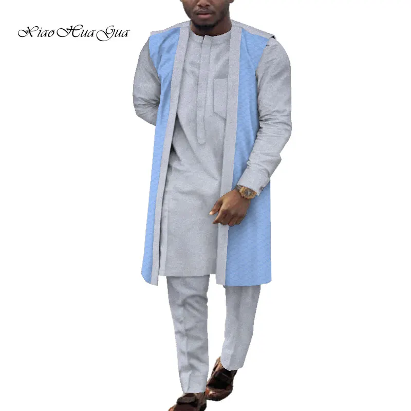 3 шт./комплект мужские рубашки жилет и брюки | Тематическая одежда униформа