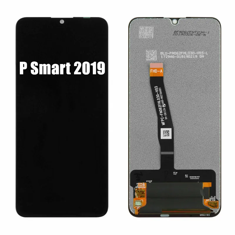 for huawei p smart 2019 lcd with frame lcd display for p smart 2019 mobile phone lcd screen replacement pot lx1 l21 lx3 free global shipping