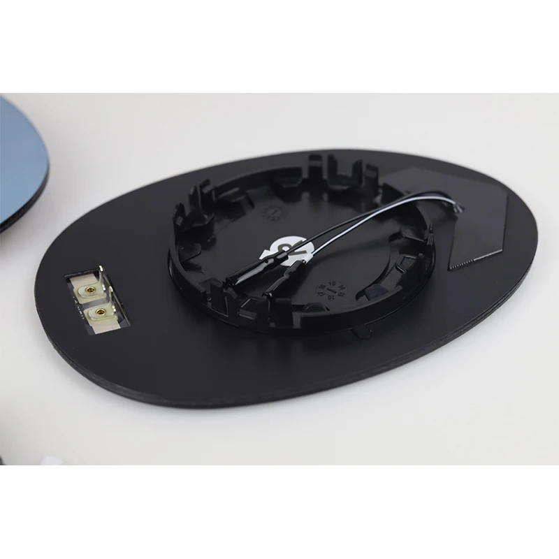 Новый светодиодный Поворотный Светильник из стекла синего цвета боковое зеркало