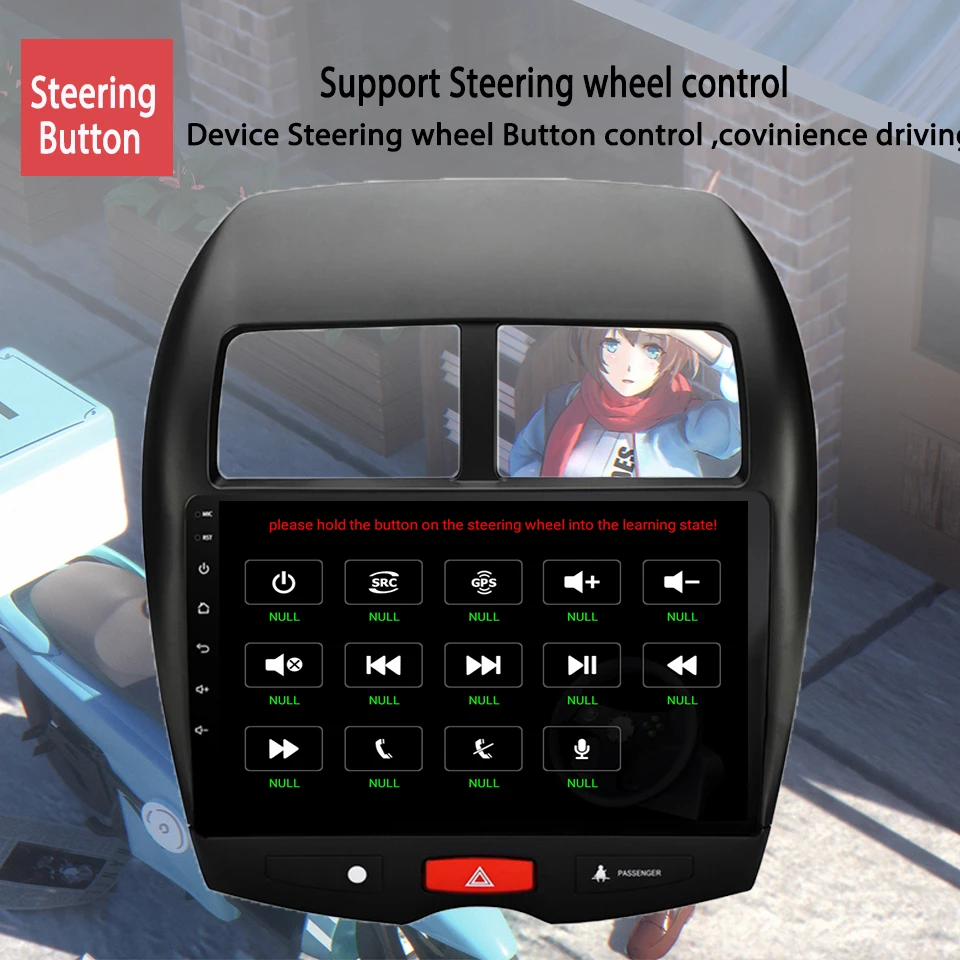 10 ''сенсорный экран в приборной панели новинка Android 0 авто радио