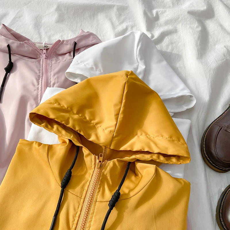 

2021autumn Spring New Korean Style Loose Baseball Uniform Thin Women's Coat Student Salt Versatile Casual Top Women