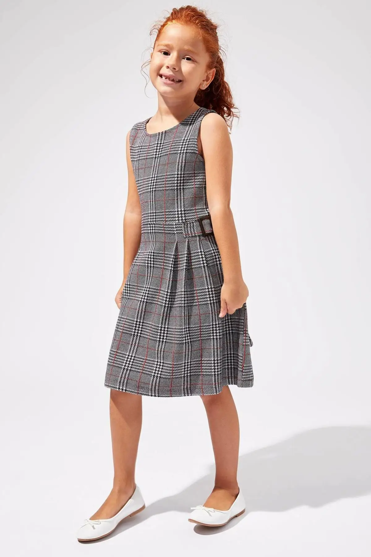 DeFacto Girl Knitted Dress-L3580A619AU | Детская одежда и обувь