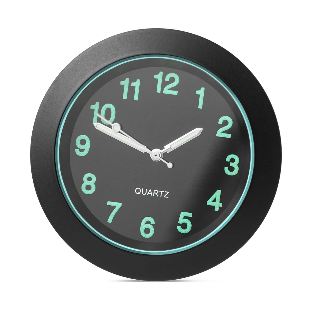 Светящиеся часы кварцевые наручные с клипсой для вентиляционного отверстия BMW Audi