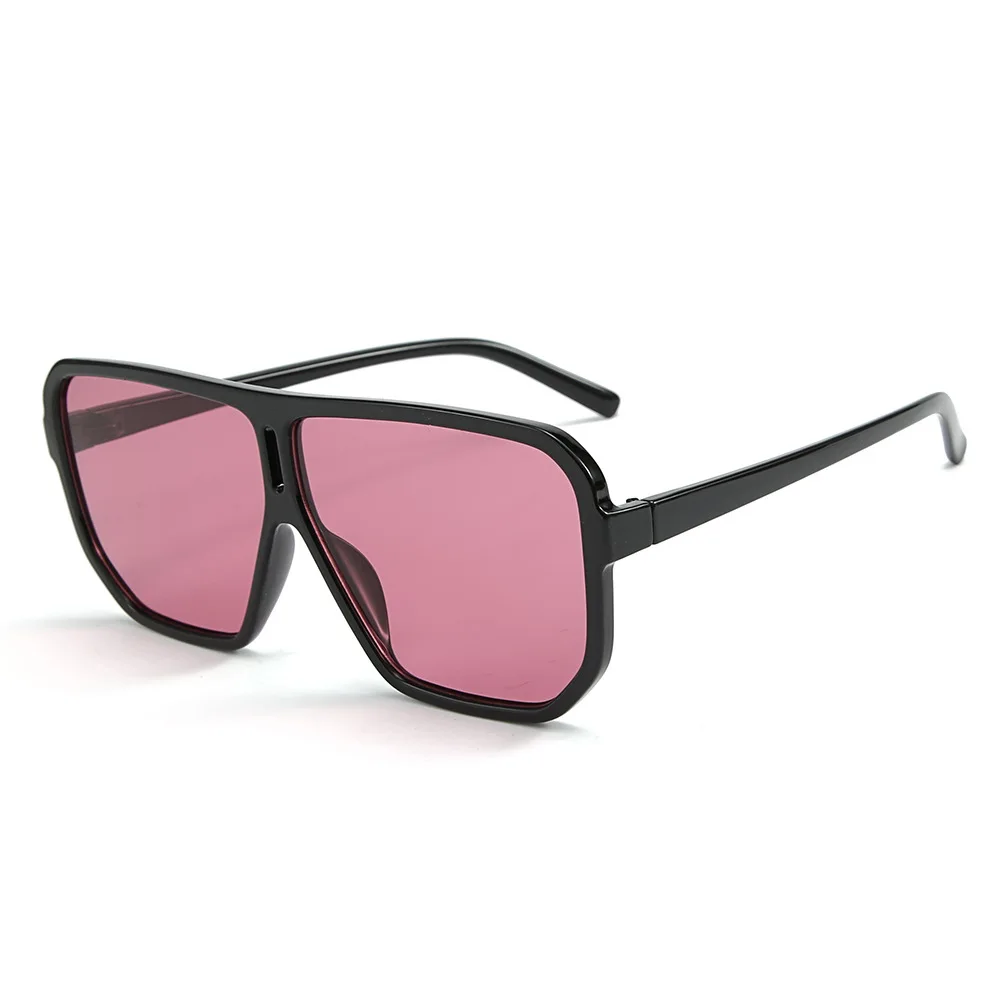 

Fashion Candy Color Vintage Square Sunglasses Unisex Oversized Gradient Hip Hop Shades Female Elegant Gentle Big Shades Oculos