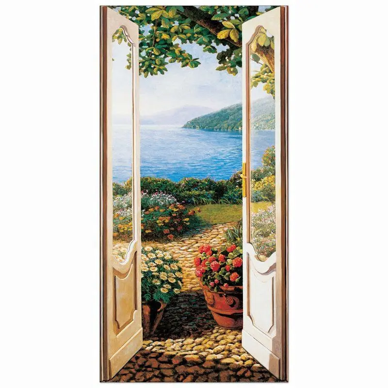 

Full 5D DIY Square Round Diamond Painting"Scenery Window"diamond Embroidery Cross Stitch Mosaic decoration Christmas Gift