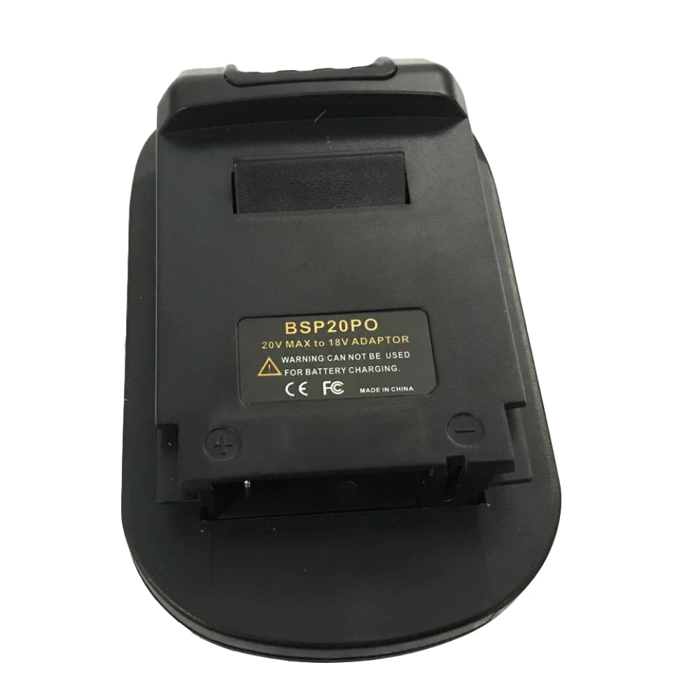 BSP20PO For Black&ampDecker Stanley 20V Lithium Battery for Porter Cable 18V Power Tool PC18B PC18BLX PCC680L Adapter |