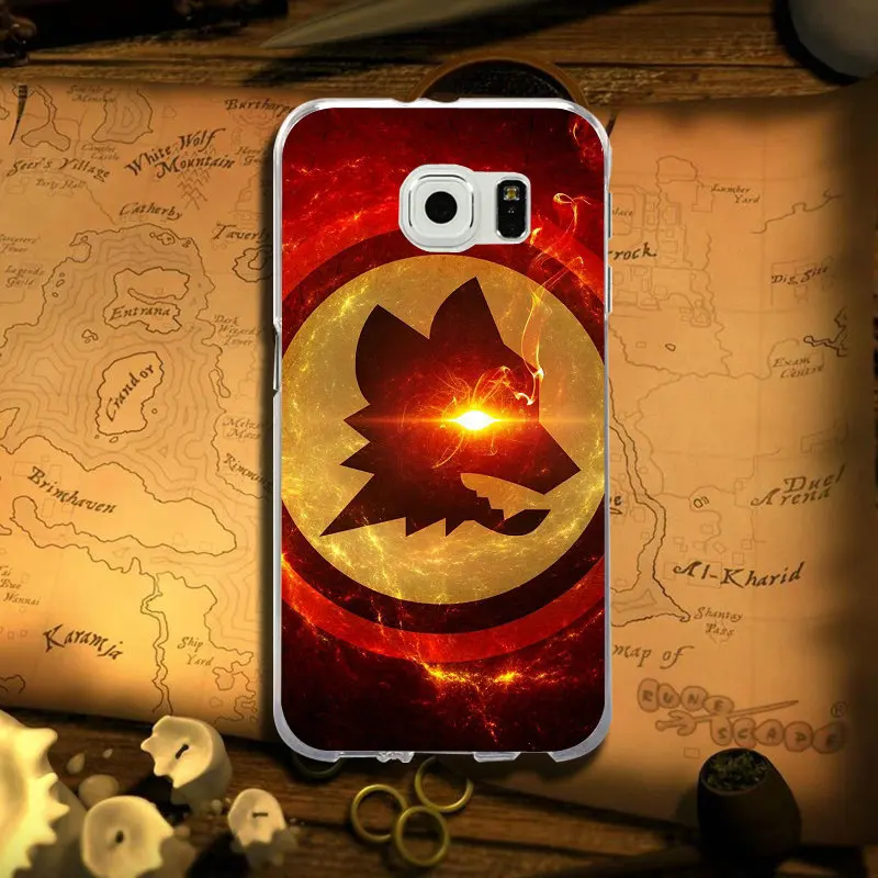 Image 6 Логотип Roma football для samsung Galaxy Note 2 3 5 8 9 S2 S3 S5 Mini S6 S7 S8 S9 S10 Edge Plus Lite чехол Мягкий ТПУ чехлы для телефонов - Цвет: Image 6
