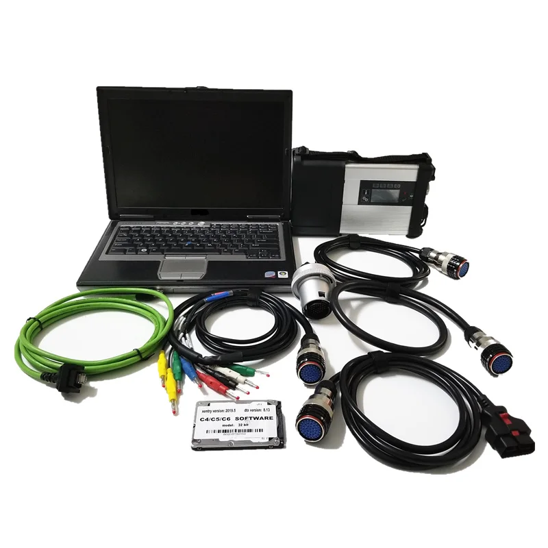 Диагностический инструмент STAR C5 2019 МБ sd Подключение ноутбук D630 4 Гб с 12 полным