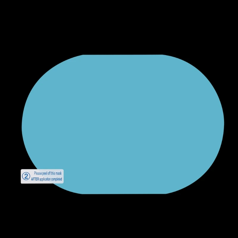 

Car Rear View Mirror Rainproof Film Anti-Fog Clear Protective Window Sticker