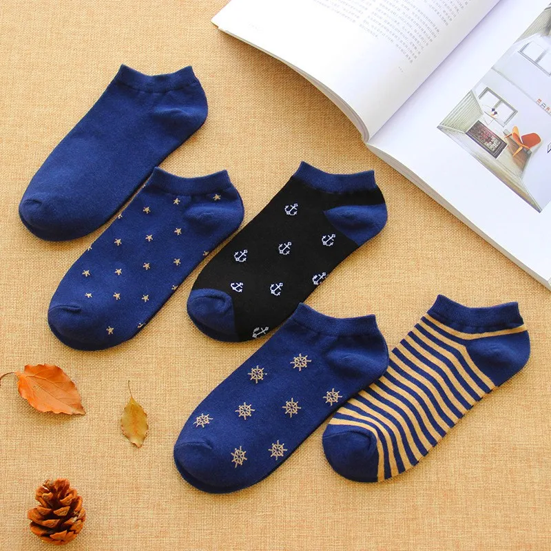 5 пар мужские носки в Корейском стиле | Мужская одежда