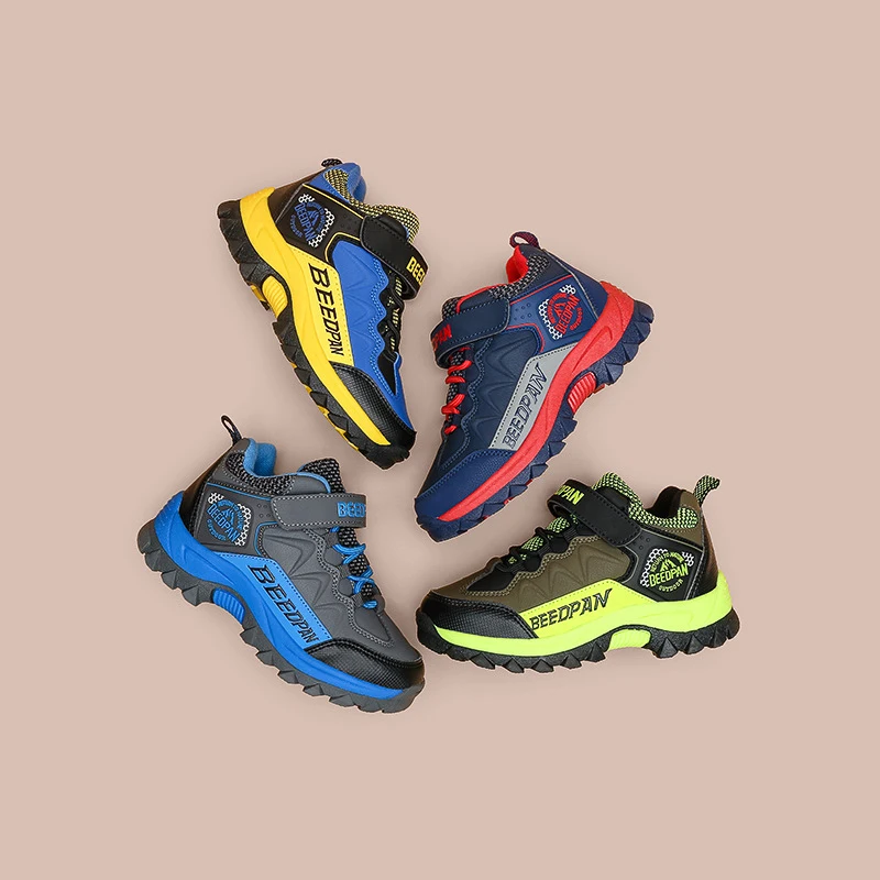 Новинка популярные детские походные ботинки Зимняя Теплая обувь повседневная