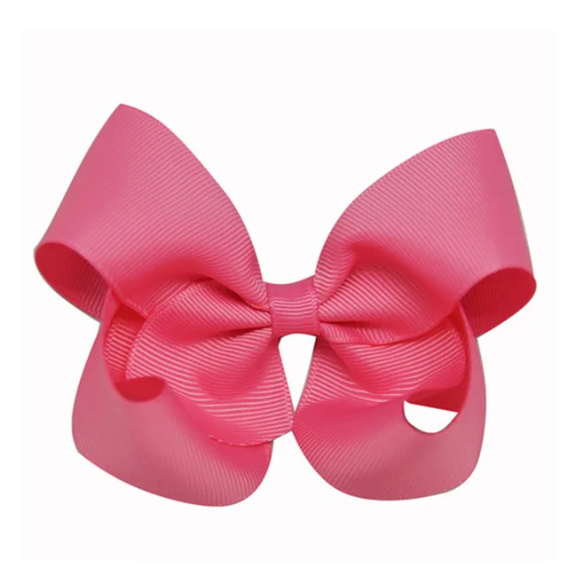 

4 Inch Boutique Hair Bows Girls Grosgrain Ribbon Bows with Clips Wholesale 30PCS/Lot Free Shipping ZH30-14112302 Random Color