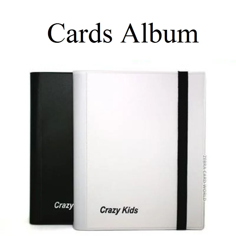 Альбом для карт 4 кармана 20 страниц 160 шт.|card album book|trading card pagesmtg |