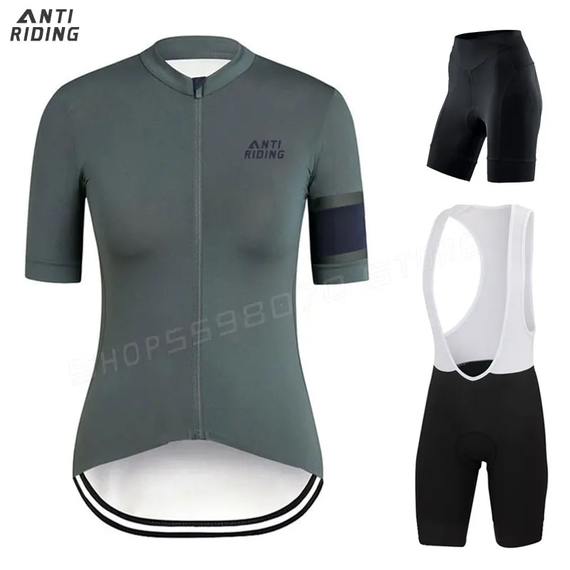 

Women Cycling Jersey Set Bicycle Clothing Cycling Clothes Short Sleeve Bike Jersey Ladies Shorts Cycle Sets Breathable Summer
