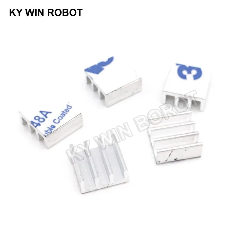 10pcs Computer Cooler Radiator Aluminum Heatsink Heat sink for Electronic Chip Heat dissipation Cooling Pads 11*11*5mm