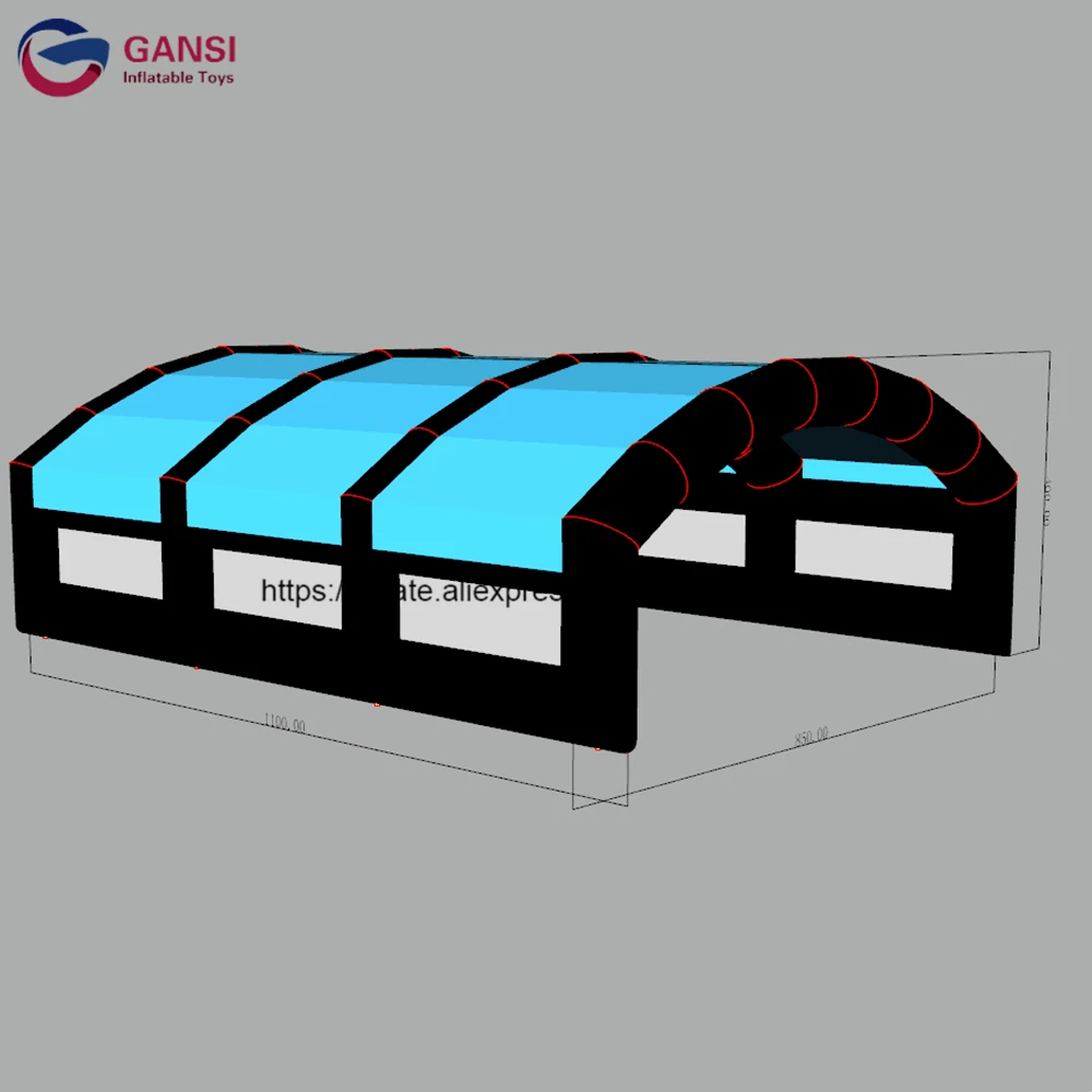 Бесплатная доставка Лидер продаж надувная палатка на крышу из ткани Оксфорд для