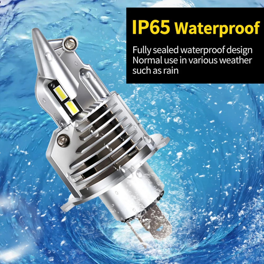 

2Pcs Motorcycle H1 LED H7 H11 H4 LED Bulbs Canbus Car Headlight 72W 16000LM 6500K CSP Chip Led Fog Lamp Auto Light automotivo