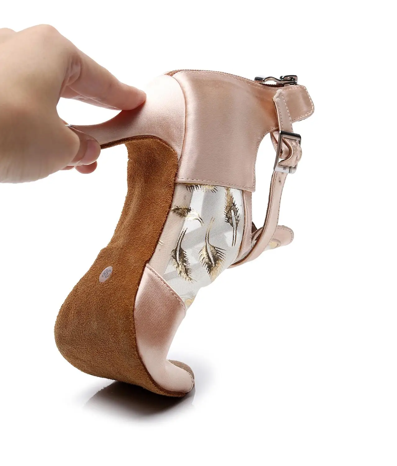 Женская обувь для латиноамериканских танцев на высоком каблуке