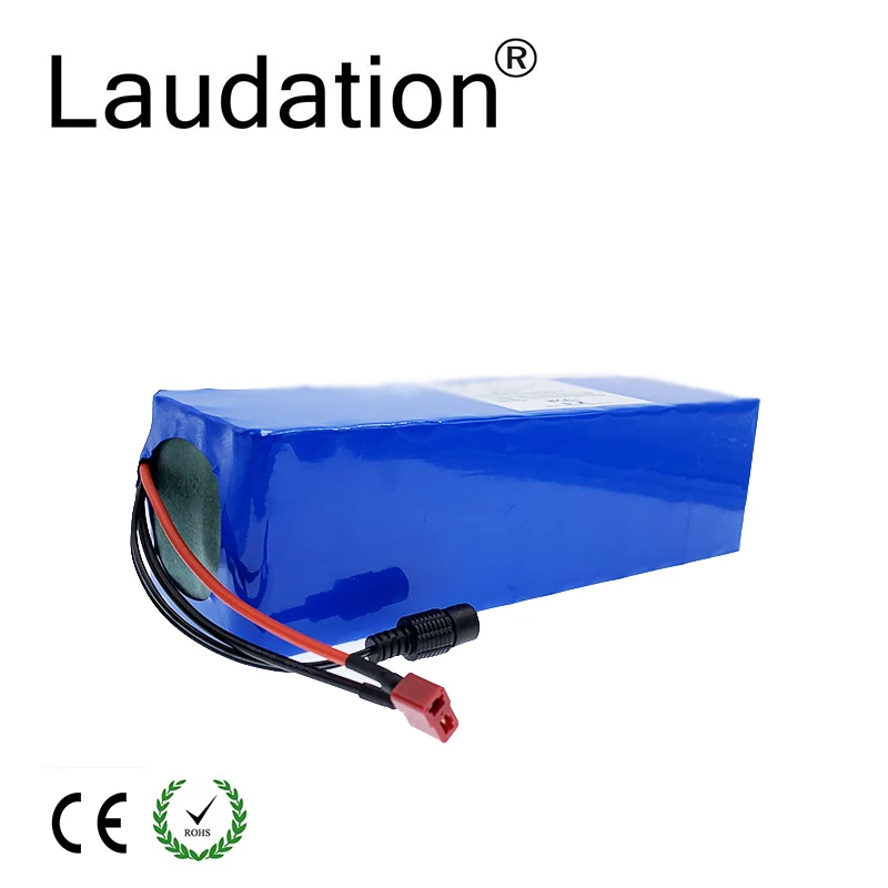 Laudation 48v 8ah батарея для электрического велосипеда 18650 аккумуляторная с 2A зарядным