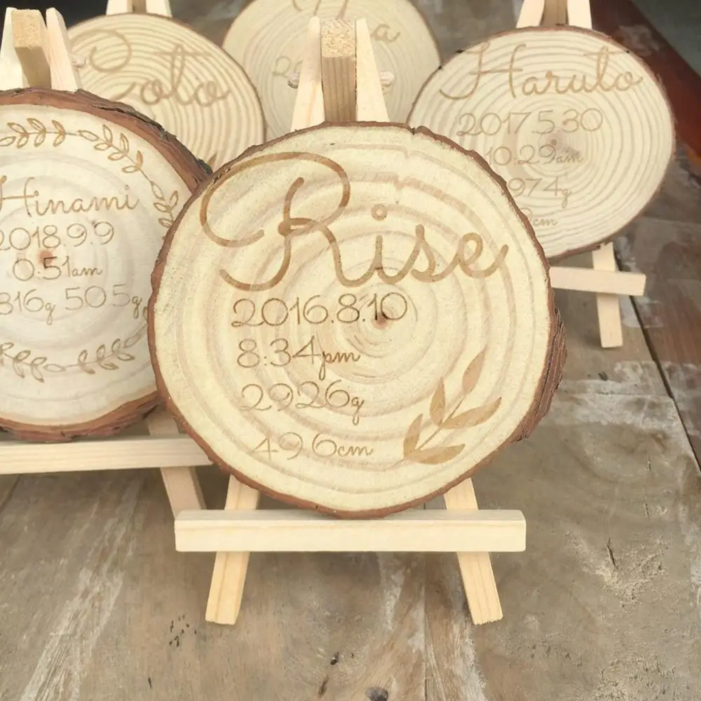 Новорожденный ребенок сувенир Дата вес высота информация день рождения 100 дней