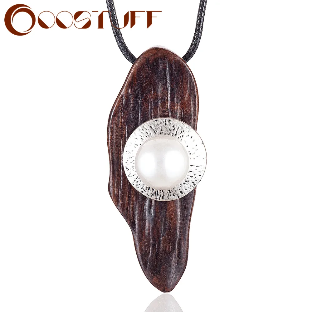 Винтажные женские ожерелья модные бусы ручной работы из сандалового дерева